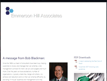 Tablet Screenshot of emmerson-hill.co.uk